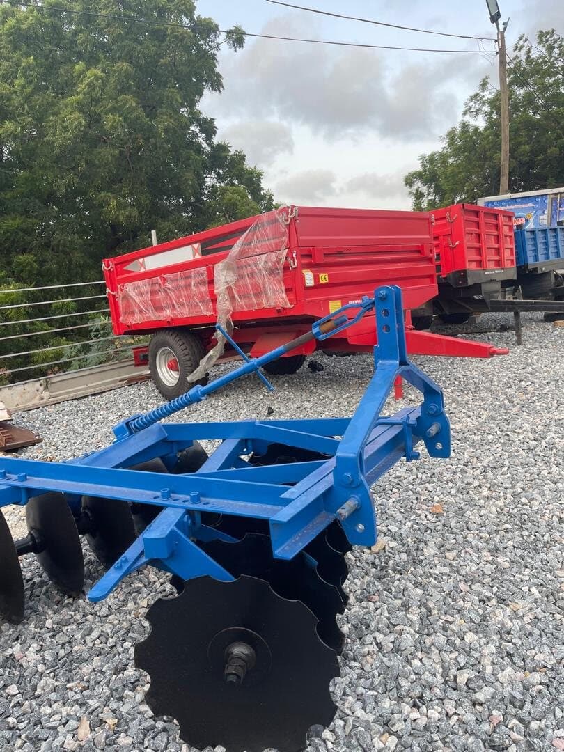 Disc harrow and trailers supplied by Laluna Enterprise